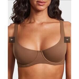 SheCurve Seamless Unlined Underwire Balconette Bra
